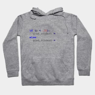 Grad Student Data Analysis Code (Python) Hoodie